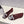 CC 26s Coco Beach Ballet Flats Burgundy Mesh 937753