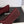 CC 26s Coco Beach Ballet Flats Burgundy Mesh 937753