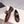 CC 26s Round Toe Mary Jane Shoes Burgundy Lambskin 937757