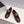 CC 26s Round Toe Mary Jane Shoes Burgundy Lambskin 937757