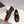 CC 26s Round Toe Mary Jane Shoes Black Lambskin 937758