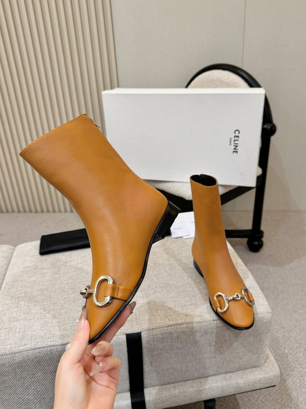 CE Claude Ankle Boots 3cm Leather 168197
