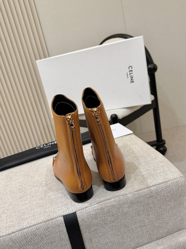 CE Claude Ankle Boots 3cm Leather 168197