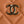 SMALL BOX BAG 18 IN CARROT LAMBSKIN GOLD HARDWARE