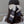CC Twilly Mini Scarf 120cm White Navy Blue Mulberry Silk 802158