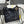 Borsa CC 22 Mini in denim grigio nero con motivo camelia e hardware argento 243630