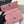 CC 25P Wallet Woc Handle 19cm Pink Pastel Leather Silver Hardware 243448
