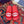 GG INTERLOCKING G SLIDE SANDAL CRIMSON RUBBER