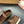 Miu 26s Drill Ballerinas Coffee Canvas 688282