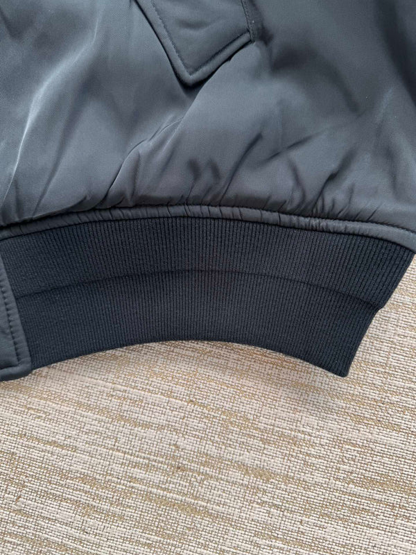 Balenciaga 25 Sports Jacket Black Polyester 0031