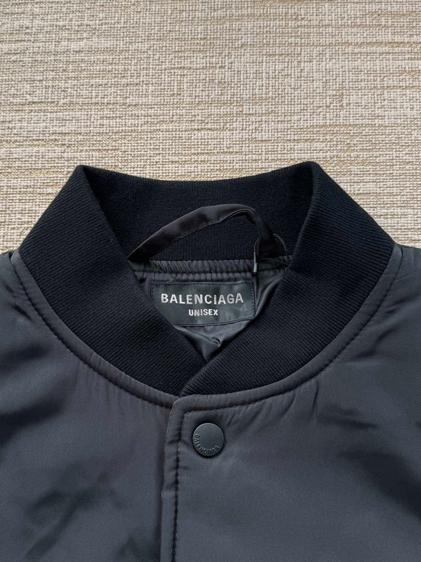 Balenciaga 25 Sports Jacket Black Polyester 0031