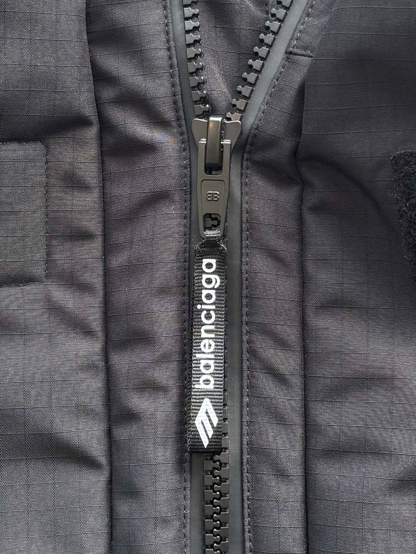 Balenciaga 25 Sports Jacket Black Polyester 0030