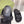 GG  Rubber Sole Logo Sandals Black Caro