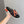 HM SLIPPERS BLACK AND NAVY MONOGRAM CANVAS