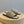 HM SILVER BUCKLE SLIPPERS LIGHT BROWN SUEDE
