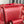 BORSA BOSTON 50 IN TELA GOYARDINE ROSSA E RIFINITURE IN PELLE DI VITELLO