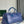 BORSA BOSTON 50 IN TELA GOYARDINE BLU ZAFFIRO E FINITURE IN PELLE DI VITELLO
