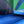 HIRONDELLE BAG 25 IN SAPPHIRE BLUE LAMBSKIN AND GOYARDINE CANVAS