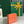 MATIGNON MINI WALLET 11 IN ORANGE GOYARDINE CANVAS AND CALFSKIN