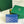 Goya Saint-Sulpice Card Wallet 11cm Sky Blue Canvas
