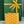 Goyard Victoire Wallet 11cm Yellow Canvas & Cafskin