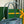 Anjou Mini Bag 20cm Deep Blue Canvas Chevroches Calfskin