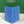 Goyard Grenelle Passport Cover 10cm Blue Canvas & Cafskin