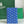 Goyard Grenelle Passport Cover 10cm Blue Canvas & Cafskin