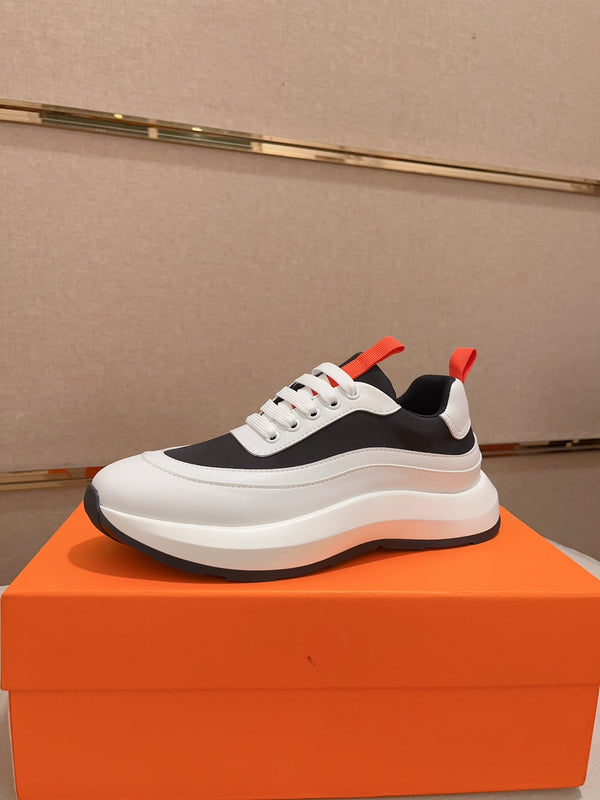 Sneaker Gramme da uomo HM in pelle di vacchetta nera 539681