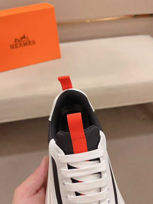 Sneaker Gramme da uomo HM in pelle di vacchetta nera 539681