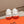 HM DAY SNEAKER WHITE AND CARROT FABRIC