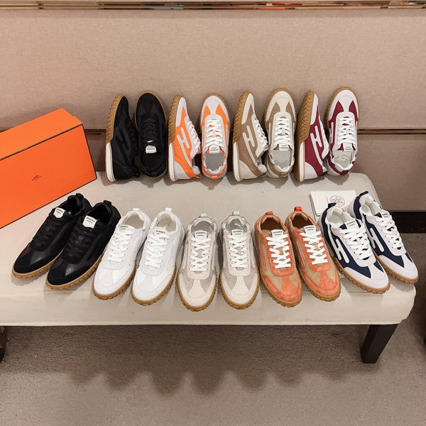 Sneaker Jet da uomo HM in pelle scamosciata di vacchetta 525136
