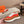 Sneaker Gramme da uomo HM in pelle di vacchetta rossa 539680