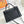 HM Mini Kelly 19cm Black Epsom Silver Hardware
