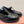 Miu Loafers T-Strap Black Cowhide