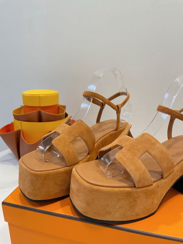 HM Sandalen Jam 30 Copper Brown Suede 212230
