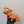 HM Paris Sandals Orange Lamskin 374208