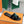 0ran sandal dark green velvet goatskin