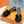 0ran 45 sandal black velvet goatskin