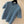 CD Crew Neck Short-Sleeved Shirt Stale Blue Slik 394819