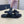 CD DOUBLE STRAP SLIPPER BLACK GRAINED CALFSKIN