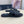CD SYMBOL SLIDE CUT SANDAL BLACK CALSKIN