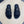 CD SYMBOL SLIDE CUT SANDAL BLACK CALSKIN