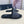 CD SLIDE ALIDAS SLIPPER BLACK AND WHITE JACQUARD