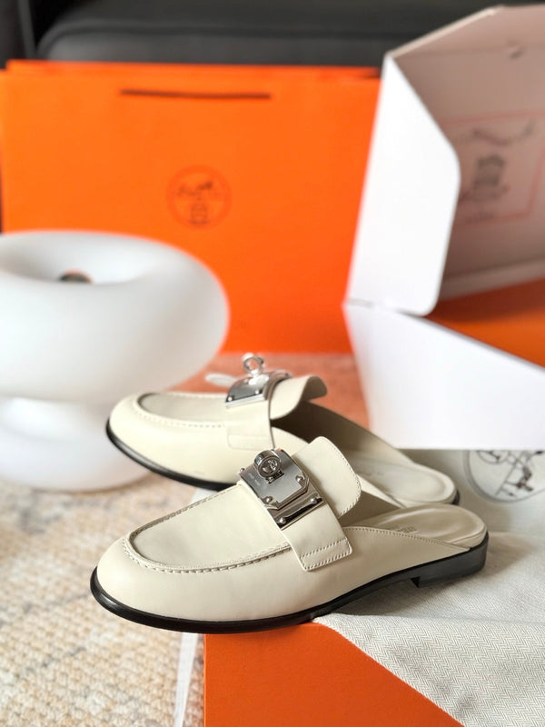 HM Hot Slip-on Cream Cafskin 531373