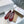 CL x Maison Margiela Ballerines Cuir Verni Bordeaux 639688