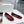 CL x Maison Margiela Ballerines Cuir Verni Bordeaux 639688