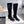CC 26s Cap-Toe Knee-High Boots 4.5cm Black Stretch Suede 966839