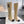 CC 26s Cap-Toe Knee-High Boots 8.5cm Beige Stretch Lambskin 966848