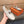 Mocassino da uomo HM in pelle di vacchetta beige 686623